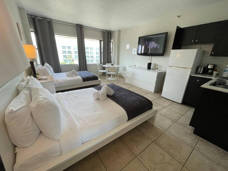 Charming Studio City View! Miami Beach Esterno foto
